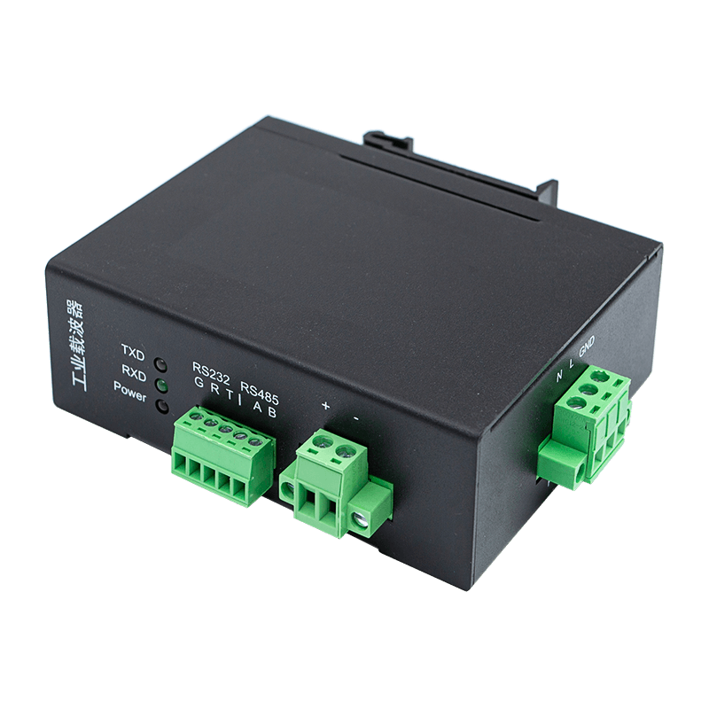 Single-Phase Serial Port Powerline Transceiver
