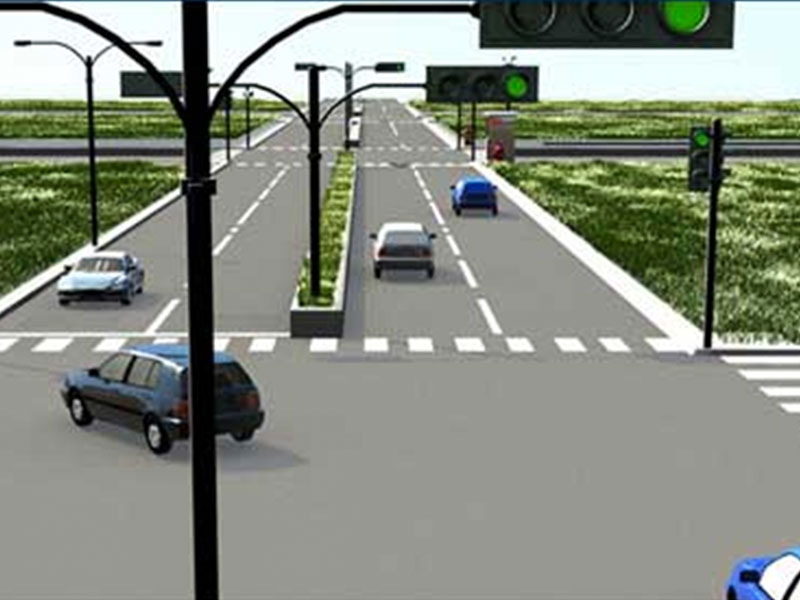 Intelligent transformation of traffic intersection
